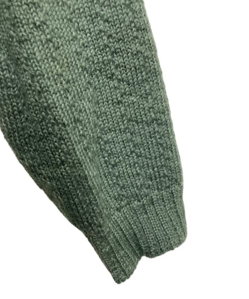 swaledale woollens（スウェールデールウールンズ）swaledale woollens (スウェールデールウールンズ) ウールニット グリーン サイズ:Lの古着・服飾アイテム