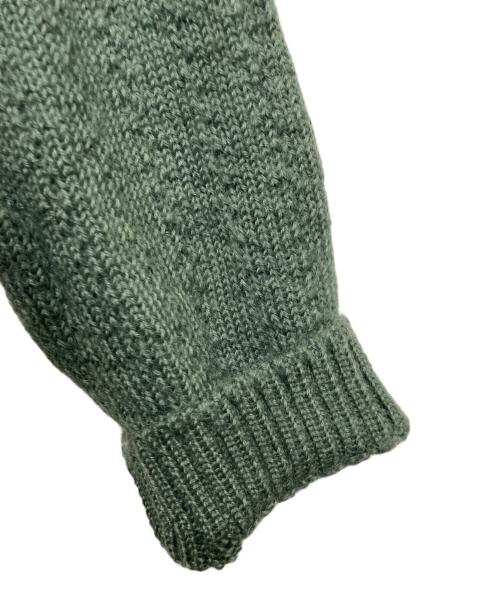 swaledale woollens（スウェールデールウールンズ）swaledale woollens (スウェールデールウールンズ) ウールニット グリーン サイズ:Lの古着・服飾アイテム