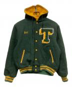 BESSE-CLARKE-）の古着「80’s ヴィンテージアワードジャケット」｜グリーン