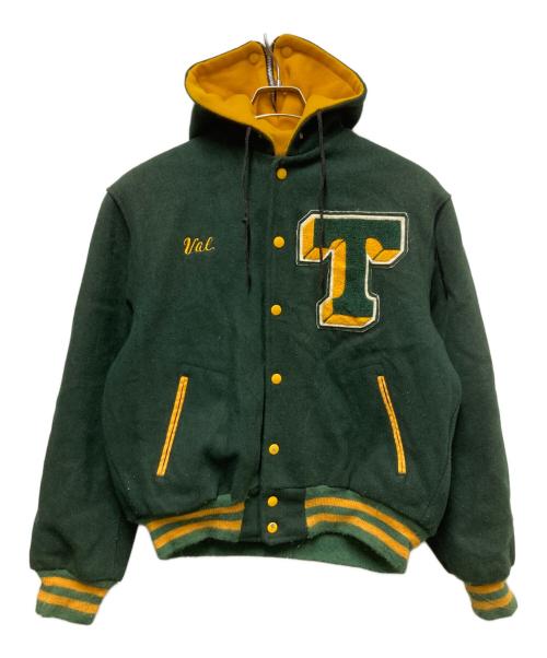 BESSE-CLARKE（-）BESSE-CLARKE (-) 80’s ヴィンテージアワードジャケット グリーン サイズ:-の古着・服飾アイテム