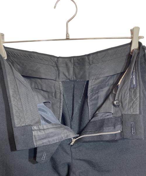 COMME des GARCONS HOMME（コムデギャルソン オム）COMME des GARCONS HOMME (コムデギャルソン オム) ウールテーパードスラックス ブラック サイズ:Sの古着・服飾アイテム
