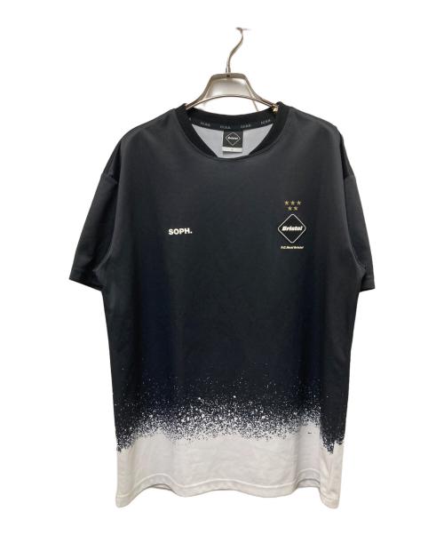 F.C.R.B.（エフシーレアルブリストル）F.C.R.B. (エフシーレアルブリストル) SPLASH S/S TOP & SHORTS ブラック サイズ:Lの古着・服飾アイテム