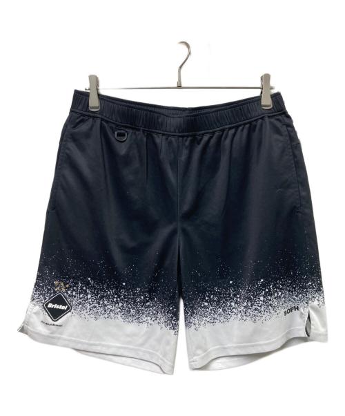 F.C.R.B.（エフシーレアルブリストル）F.C.R.B. (エフシーレアルブリストル) SPLASH S/S TOP & SHORTS ブラック サイズ:Lの古着・服飾アイテム