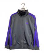 Needlesニードルズ）の古着「TRACK JACKET POLY SMOOTH」｜ブラック×パープル