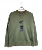 JUNYA WATANABE MAN×Jay Kayジュンヤワタナベマン×ジェイケイ）の古着「パッチワーククルーネックスウェット」｜グリーン
