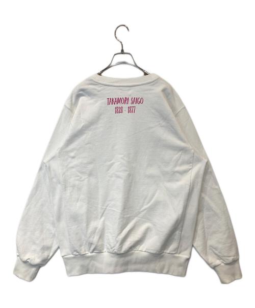 BUENA VISTA（ブエナビスタ）BUENA VISTA (ブエナビスタ) 敬天愛人 SWEAT　BV-CUT2401010 ホワイト サイズ:Lの古着・服飾アイテム