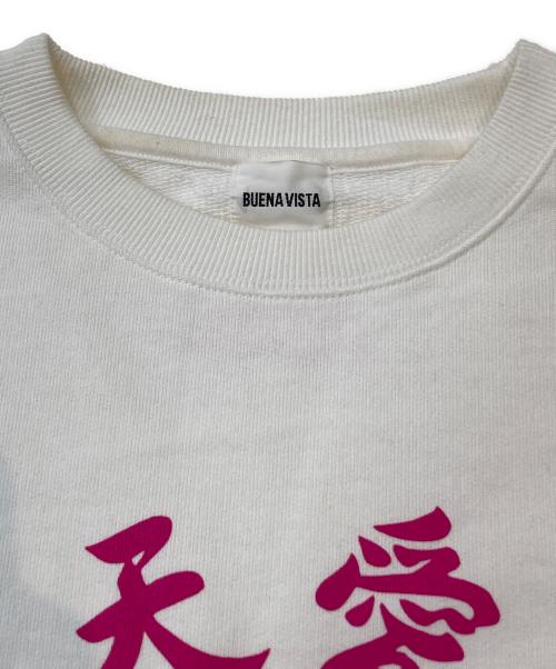BUENA VISTA（ブエナビスタ）BUENA VISTA (ブエナビスタ) 敬天愛人 SWEAT　BV-CUT2401010 ホワイト サイズ:Lの古着・服飾アイテム