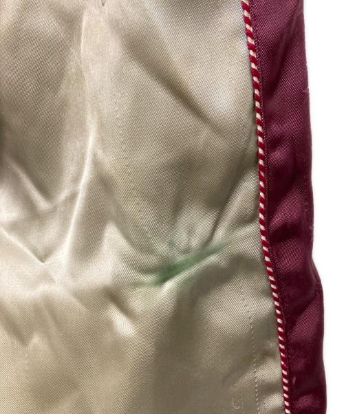 C.A.B.CLOTHING（キャブクロージング）C.A.B.CLOTHING (キャブクロージング) 虎/鷹/龍 刺繍リバーシブルスカジャン ブルー×ボルドー サイズ:-の古着・服飾アイテム