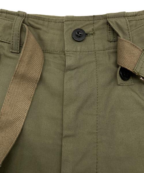 sacai（サカイ）sacai (サカイ) cotton oxford pants グリーン サイズ:1の古着・服飾アイテム