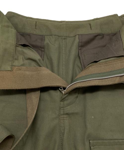 sacai（サカイ）sacai (サカイ) cotton oxford pants グリーン サイズ:1の古着・服飾アイテム