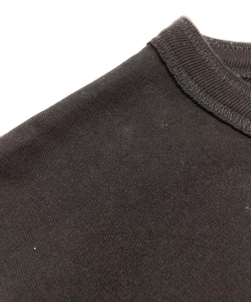 sacai（サカイ）sacai (サカイ) BACK to BACK レイヤード ロング Tシャツ ブラック×ブルー サイズ:4の古着・服飾アイテム