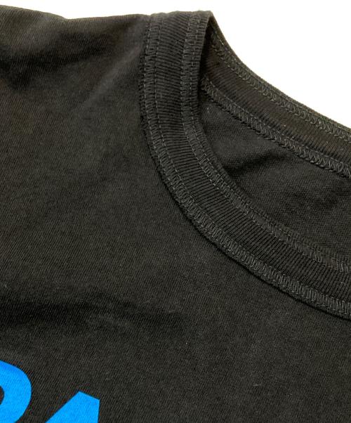 sacai（サカイ）sacai (サカイ) BACK to BACK レイヤード ロング Tシャツ ブラック×ブルー サイズ:4の古着・服飾アイテム