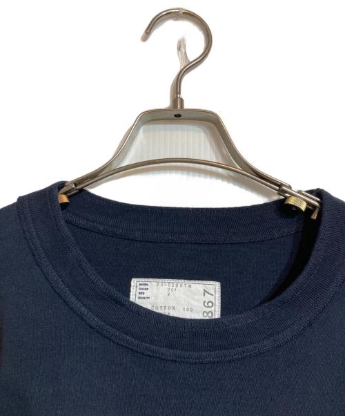 sacai（サカイ）sacai (サカイ) Flower Embroidery L/S Tee ブラック サイズ:4の古着・服飾アイテム