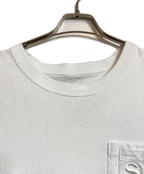 sacai（サカイ）sacai (サカイ) SロゴTシャツ ホワイト サイズ:4の古着・服飾アイテム
