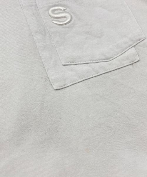sacai（サカイ）sacai (サカイ) SロゴTシャツ ホワイト サイズ:4の古着・服飾アイテム