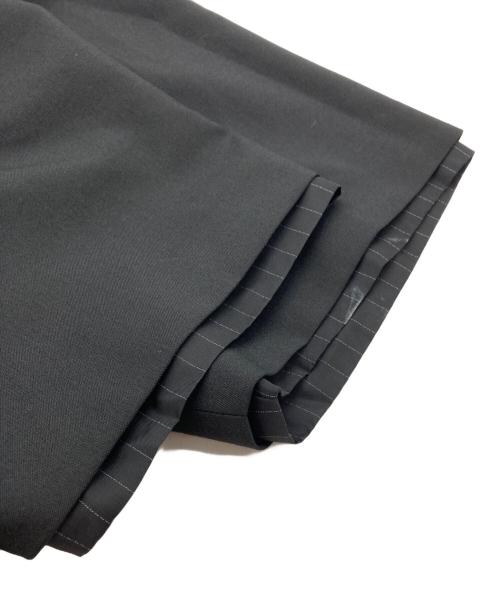 sacai（サカイ）sacai (サカイ) ショルダージップ スーチング POシャツ ブラック サイズ:3の古着・服飾アイテム