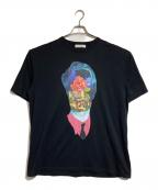 UNDERCOVERアンダーカバー）の古着「TEE ROSE FACE」｜ブラック