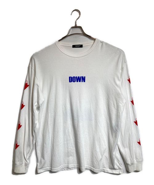 UNDERCOVER（アンダーカバー）UNDERCOVER (アンダーカバー) LSTEE BRAIN DOWN ホワイト サイズ:5の古着・服飾アイテム