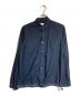 sacai（サカイ）の古着「DRAWSTRING COTTON POPLIN SHIRT」｜ネイビー