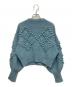 holiday (ホリデー) WOOL CASHMERE PONPON KNIT CARDIGANディガン ブルー サイズ:ONE SIZE：9000円