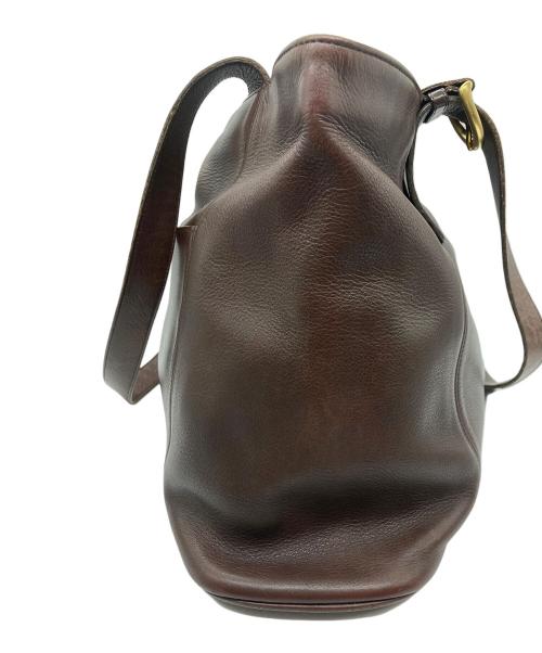 COACH（コーチ）COACH (コーチ) レザートートバッグ ブラウンの古着・服飾アイテム
