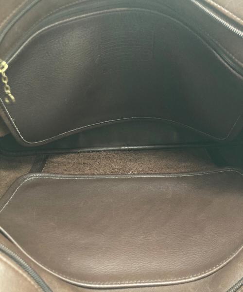 COACH（コーチ）COACH (コーチ) レザートートバッグ ブラウンの古着・服飾アイテム