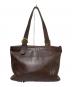 COACH (コーチ) レザートートバッグ ブラウン：13000円