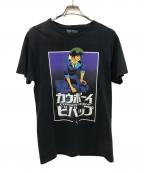 COWBOY BEBOPカウボーイビーバップ）の古着「アニメプリントTシャツ」｜ブラック