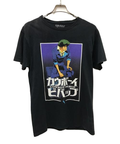 COWBOY BEBOP（カウボーイビーバップ）COWBOY BEBOP (カウボーイビーバップ) アニメプリントTシャツ ブラック サイズ:Mの古着・服飾アイテム