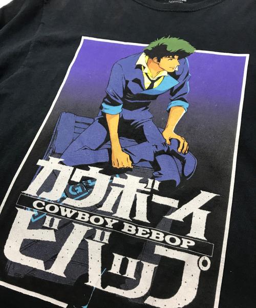 COWBOY BEBOP（カウボーイビーバップ）COWBOY BEBOP (カウボーイビーバップ) アニメプリントTシャツ ブラック サイズ:Mの古着・服飾アイテム
