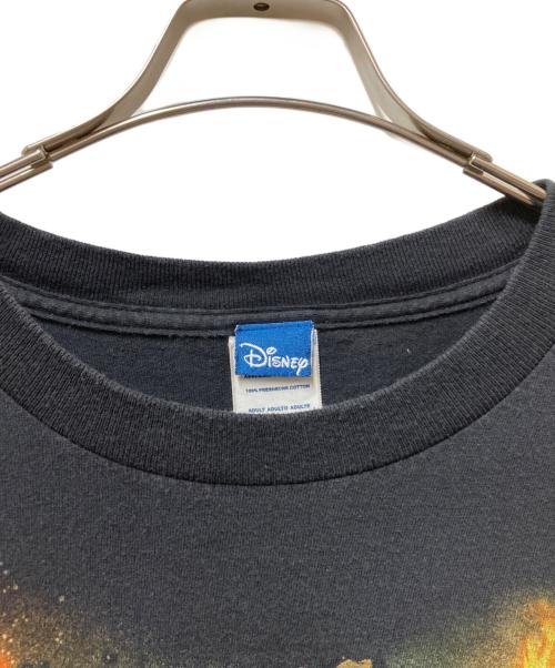 DISNEY（ディズニー）Disney (ディズニー) ムービープリントTシャツ ブラック サイズ:3XLの古着・服飾アイテム