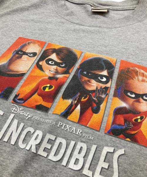 DISNEY（ディズニー）DISNEY (ディズニー) プリントTシャツ グレー サイズ:2XLの古着・服飾アイテム