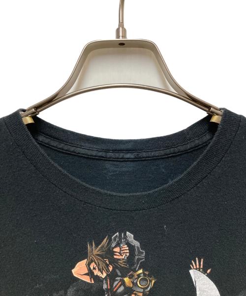KINGDOM hearts（キングダムハーツ）KINGDOM hearts (キングダムハーツ) プリントTシャツ ブラック サイズ:不明の古着・服飾アイテム