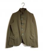 ROBE DE CHAMBRE COMME DES GARCONSローブドシャンブル コムデギャルソン）の古着「ポリエルテル縮絨4Bジャケット」｜ブラウン