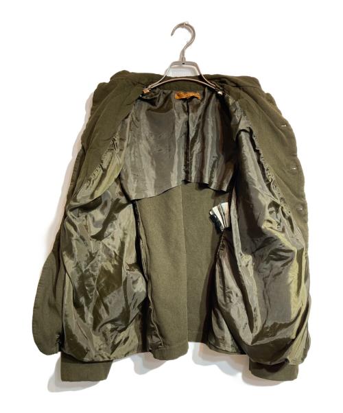 ROBE DE CHAMBRE COMME DES GARCONS（ローブドシャンブル コムデギャルソン）ROBE DE CHAMBRE COMME DES GARCONS (ローブドシャンブル コムデギャルソン) ポリエルテル縮絨4Bジャケット ブラウン サイズ:Mの古着・服飾アイテム