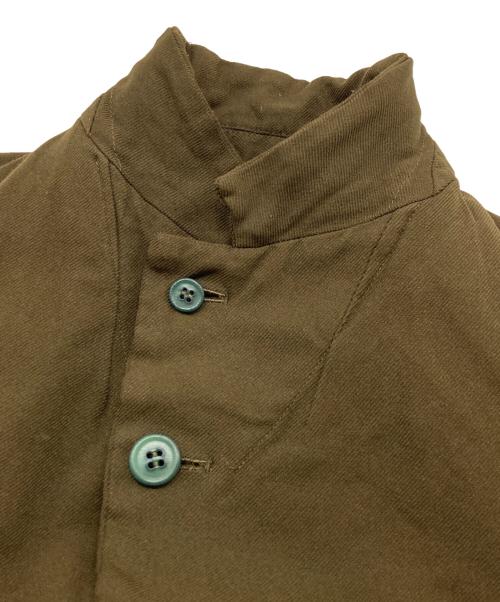 ROBE DE CHAMBRE COMME DES GARCONS（ローブドシャンブル コムデギャルソン）ROBE DE CHAMBRE COMME DES GARCONS (ローブドシャンブル コムデギャルソン) ポリエルテル縮絨4Bジャケット ブラウン サイズ:Mの古着・服飾アイテム