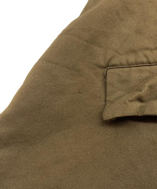 ROBE DE CHAMBRE COMME DES GARCONS（ローブドシャンブル コムデギャルソン）ROBE DE CHAMBRE COMME DES GARCONS (ローブドシャンブル コムデギャルソン) ポリエルテル縮絨4Bジャケット ブラウン サイズ:Mの古着・服飾アイテム