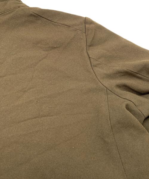 ROBE DE CHAMBRE COMME DES GARCONS（ローブドシャンブル コムデギャルソン）ROBE DE CHAMBRE COMME DES GARCONS (ローブドシャンブル コムデギャルソン) ポリエルテル縮絨4Bジャケット ブラウン サイズ:Mの古着・服飾アイテム