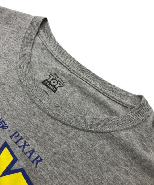 DISNEY（ディズニー）Disney (ディズニー) TOY STORY (トイストーリー) プリントTシャツ グレー サイズ:XXLの古着・服飾アイテム