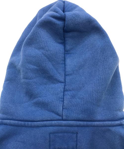 stussy（ステューシー）stussy (ステューシー) RELAXED HOODIE INTERNATIONAL ブルー サイズ:Sの古着・服飾アイテム