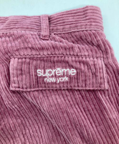 SUPREME（シュプリーム）SUPREME (シュプリーム) Wide Wale Corduroy Cargo Pant パープル サイズ:32の古着・服飾アイテム