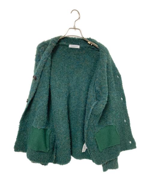 FREAK'S STORE（フリークスストア）FREAK'S STORE (フリークスストア) ニットカーディガン グリーン サイズ:Lの古着・服飾アイテム