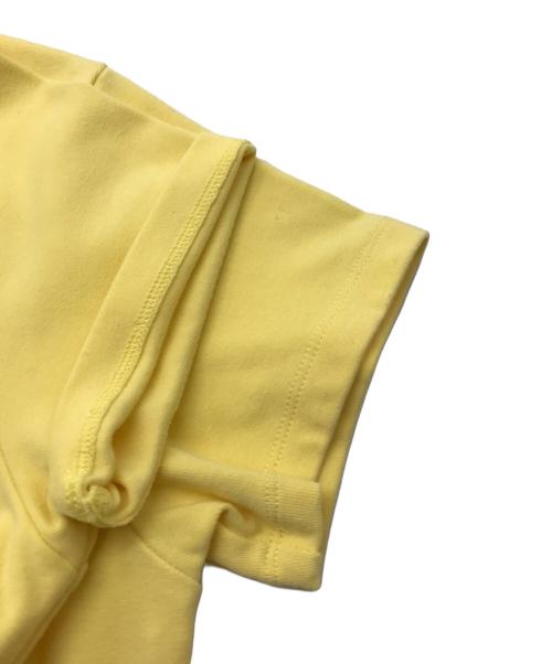 APEE by A BATHING APE（エーエイプ・バイ・ア・ベイシング・エイプ）APEE By A BATHING APE (エーエイプ・バイ・ア・ベイシング・エイプ) DRAPED STRAP GRAPHIC TOP イエロー サイズ:XSの古着・服飾アイテム