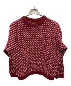 L.L.Beanエルエルビーン）の古着「80’s バーズアイニット」｜レッド