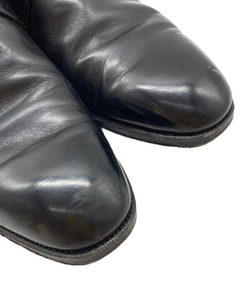 CALMANTHOLOGY（カルマンソロジー）CALMANTHOLOGY (カルマンソロジー) モンクストラップチャッカシューズ ブラック サイズ:UK8.5(Eウィズ)の古着・服飾アイテム