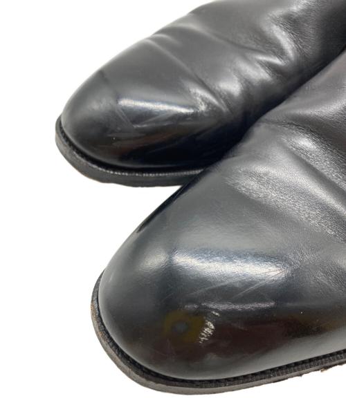 CALMANTHOLOGY（カルマンソロジー）CALMANTHOLOGY (カルマンソロジー) モンクストラップチャッカシューズ ブラック サイズ:UK8.5(Eウィズ)の古着・服飾アイテム