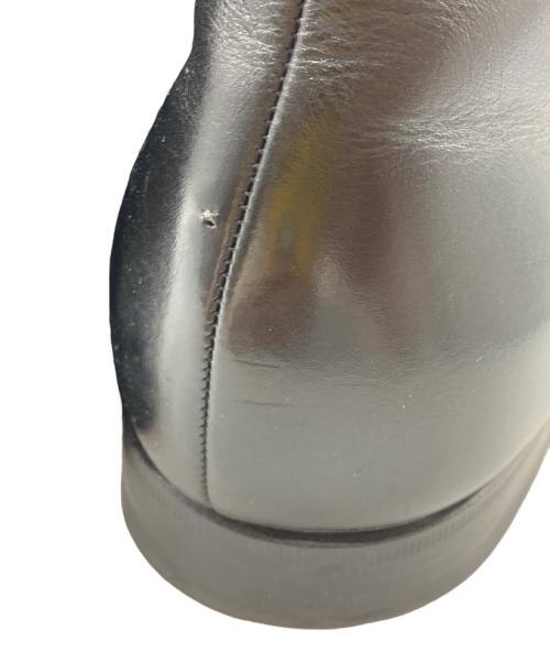 CALMANTHOLOGY（カルマンソロジー）CALMANTHOLOGY (カルマンソロジー) モンクストラップチャッカシューズ ブラック サイズ:UK8.5(Eウィズ)の古着・服飾アイテム