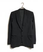 BALENCIAGAバレンシアガ）の古着「オールドシアサッカーテーラードジャケット」｜ブラック