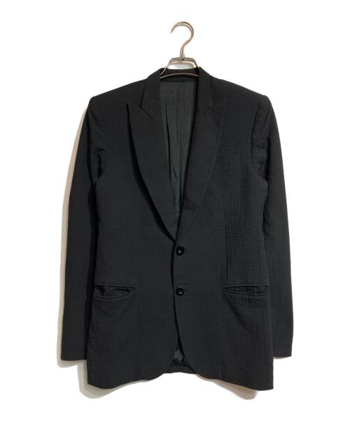 BALENCIAGA（バレンシアガ）BALENCIAGA (バレンシアガ) オールドシアサッカーテーラードジャケット ブラック サイズ:44の古着・服飾アイテム