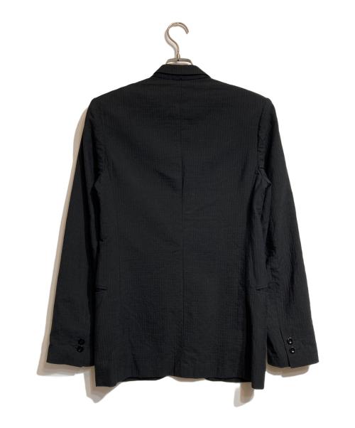 BALENCIAGA（バレンシアガ）BALENCIAGA (バレンシアガ) オールドシアサッカーテーラードジャケット ブラック サイズ:44の古着・服飾アイテム